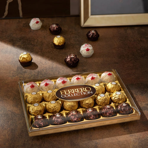 Ferrero Rocher Collection Chocolate Pralines Gift Box 24 Pieces