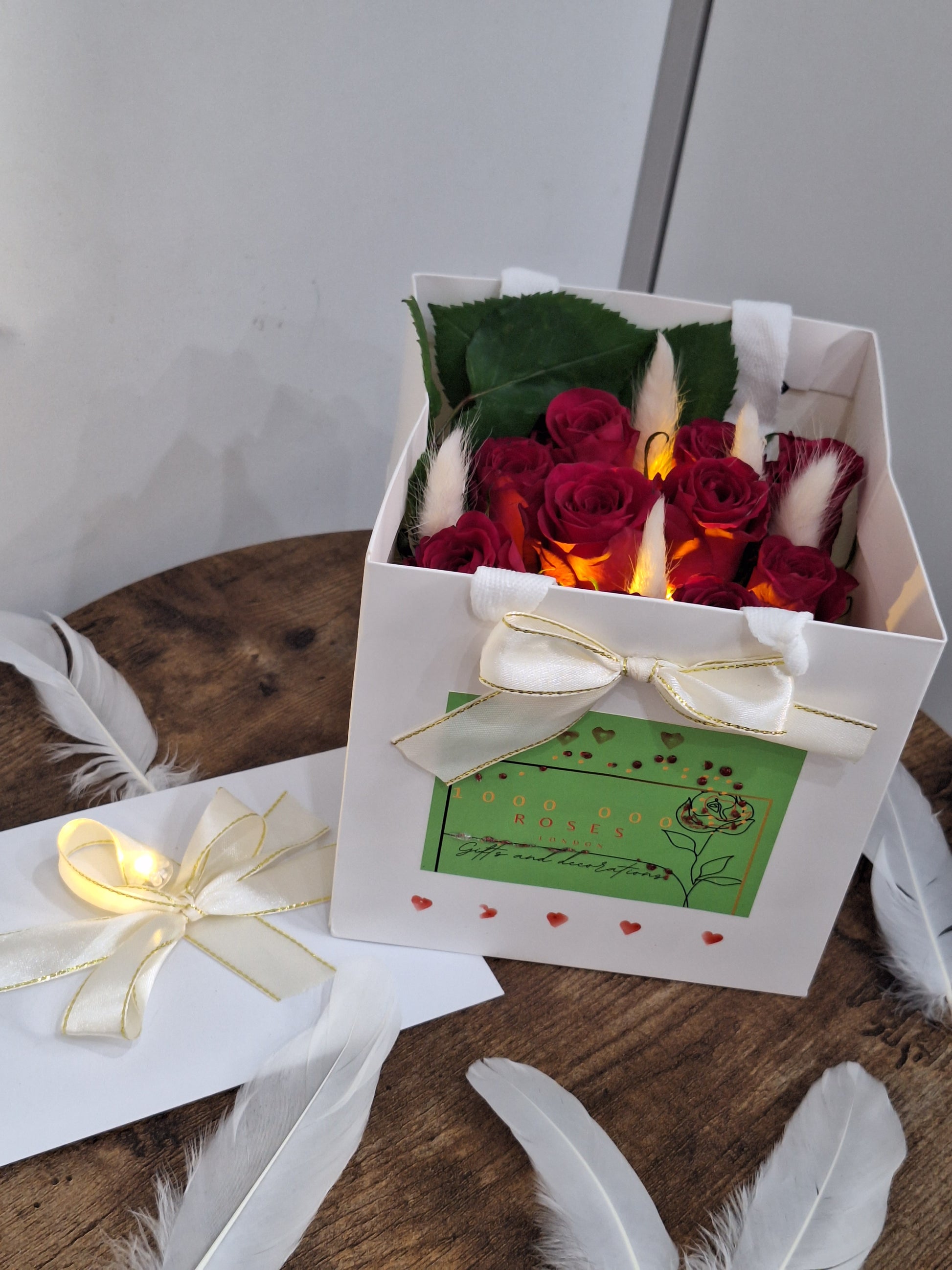 Small Angel's Rose Box
